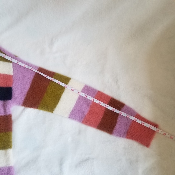 Caslon Womens Striped Cozy Turtleneck Knit Sweater - Picture 8 of 9